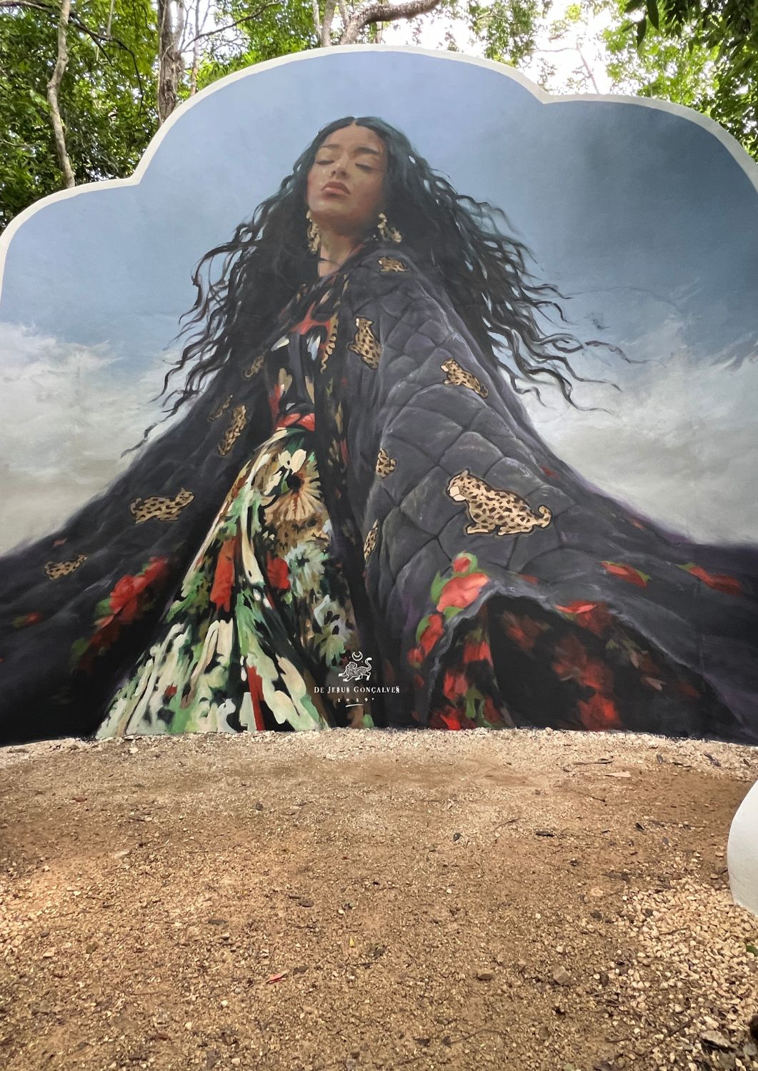 NYX — mural by De Jesus Gonçalves in <a href=