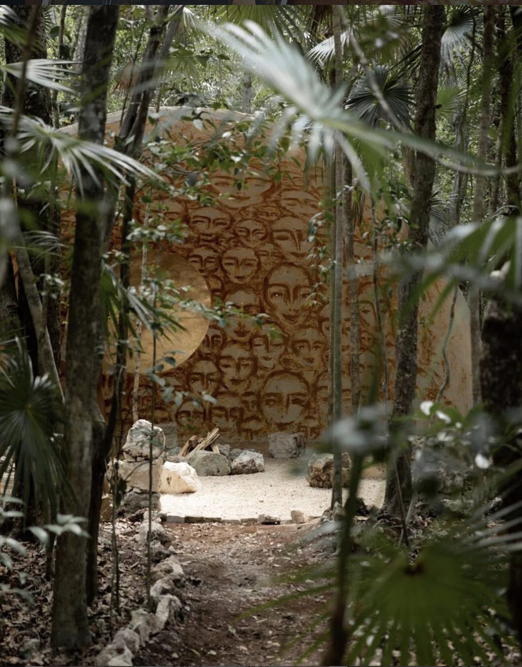 Truly Human — mural by Noemi Manser in <a href=